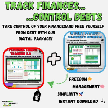 Track your personal finances and manage your debts.