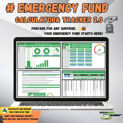 Emergency Fund Calculatore & Tracker 2.0