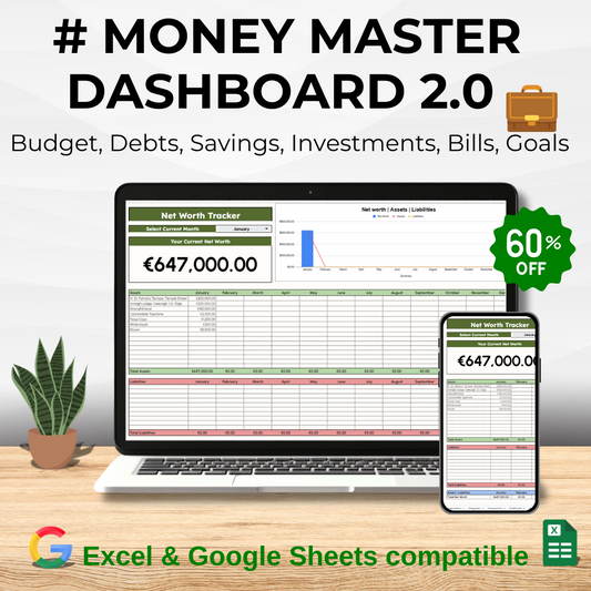 Money Master Dashboard 2.0
